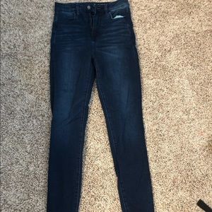 American Eagle Dark Wash High Waisted Jeans